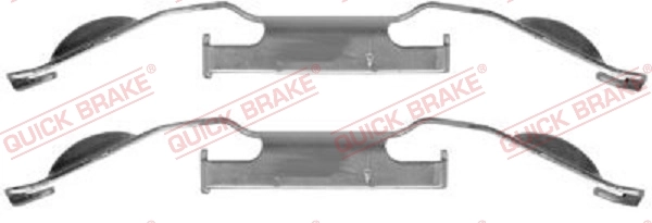 Accessory Kit, disc brake pad 109-1221