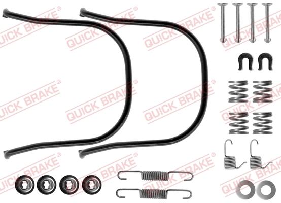 Accessory Kit, brake shoes 105-0634