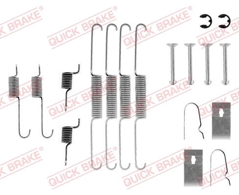 Accessory Kit, brake shoes 105-0636