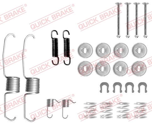 Accessory Kit, brake shoes 105-0637
