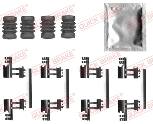 Accessory Kit, disc brake pad 109-0027