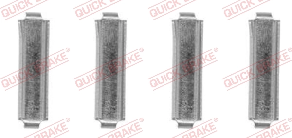 Accessory Kit, disc brake pad 109-1771