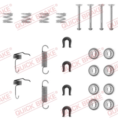 Accessory Kit, brake shoes 105-0655