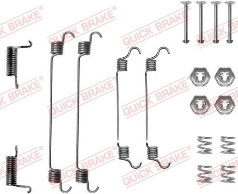 Accessory Kit, brake shoes 105-0737
