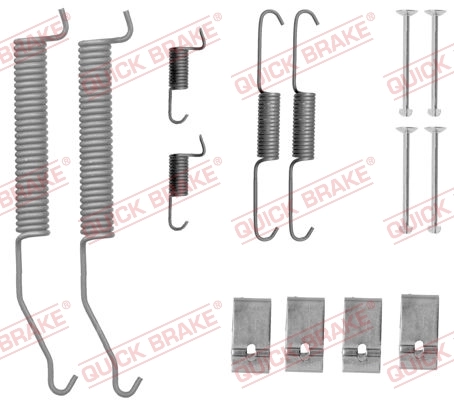 Accessory Kit, brake shoes 105-0812