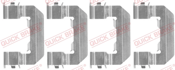 Accessory Kit, disc brake pad 109-1824