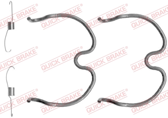 Accessory Kit, brake shoes 105-0837