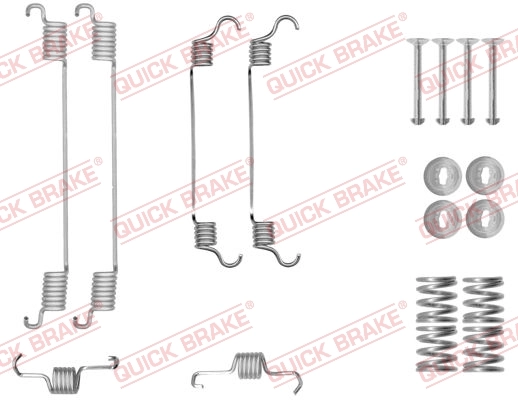 Accessory Kit, brake shoes 105-0034