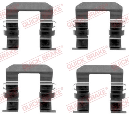 Accessory Kit, disc brake pad 109-1704