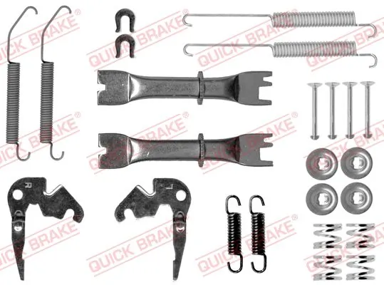 Accessory Kit, brake shoes 105-0033S