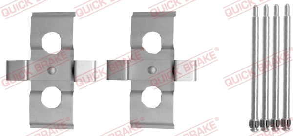 Accessory Kit, disc brake pad 109-1635