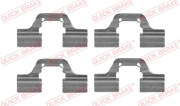Accessory Kit, disc brake pad 109-1749