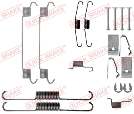 Accessory Kit, brake shoes 105-0038