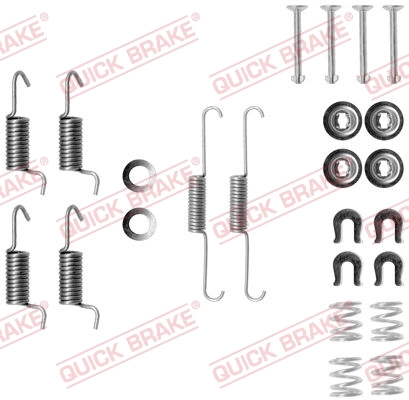 Accessory Kit, parking brake shoes 105-0788