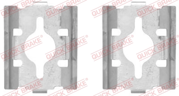 Accessory Kit, disc brake pad 109-1600