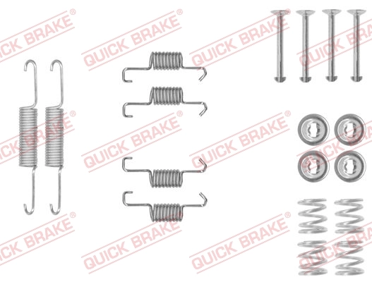 Accessory Kit, parking brake shoes 105-0011