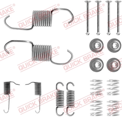 Accessory Kit, brake shoes 105-0696