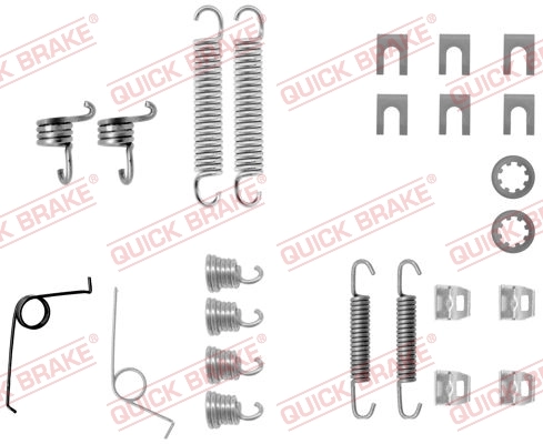 Accessory Kit, brake shoes 105-0545