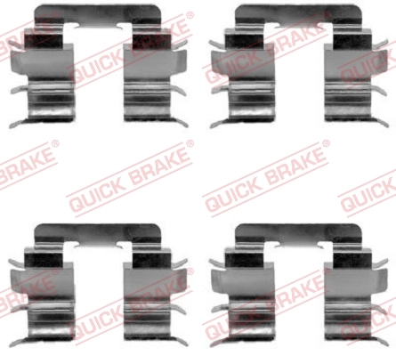 Accessory Kit, disc brake pad 109-1272