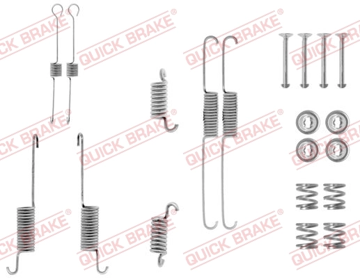 Accessory Kit, brake shoes 105-0615