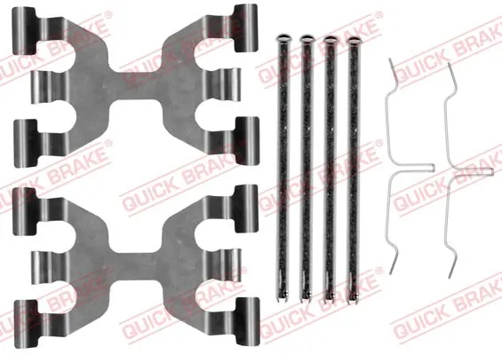 Accessory Kit, disc brake pad 109-0189