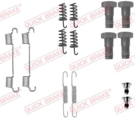 Accessory Kit, parking brake shoes 105-0867