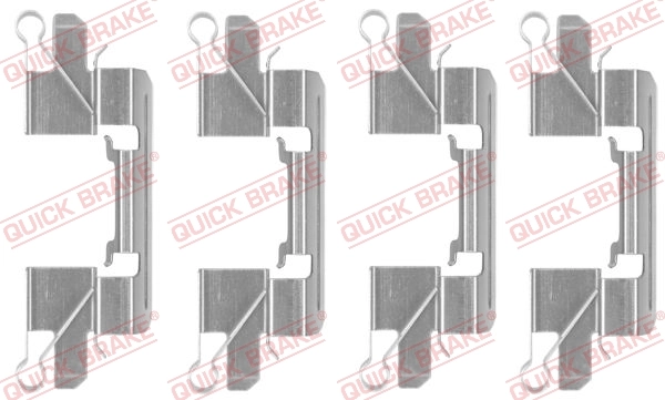 Accessory Kit, disc brake pad 109-1769