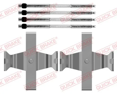 Accessory Kit, disc brake pad 109-0205