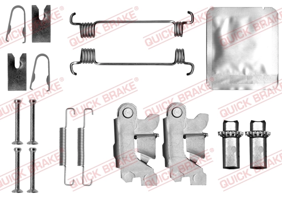 Accessory Kit, parking brake shoes 105-0875S