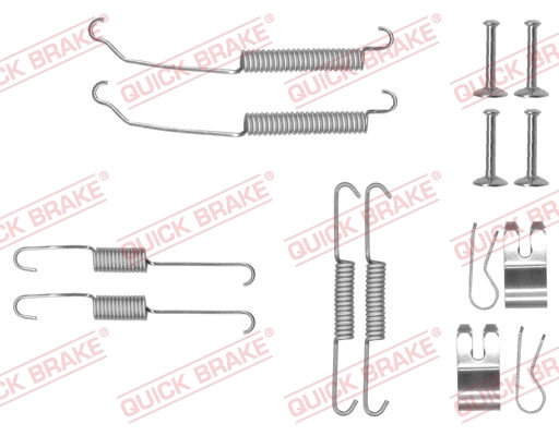 Accessory Kit, brake shoes 105-0882