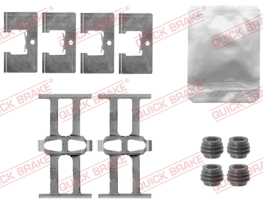 Accessory Kit, disc brake pad 109-1863