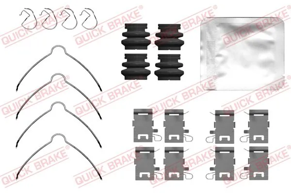 Accessory Kit, disc brake pad 109-0201