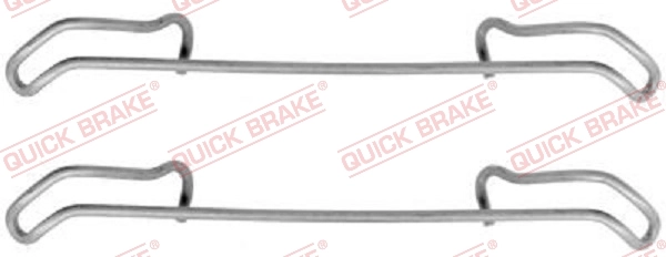 Accessory Kit, disc brake pad 109-1056