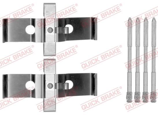 Accessory Kit, disc brake pad 109-1796