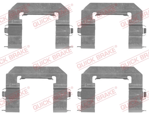 Accessory Kit, disc brake pad 109-1761