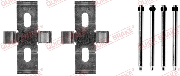 Accessory Kit, disc brake pad 109-1248