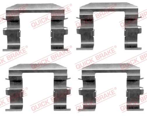 Accessory Kit, disc brake pad 109-1664