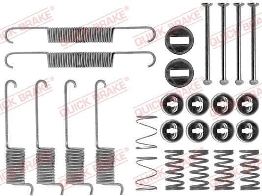Accessory Kit, brake shoes 105-0715