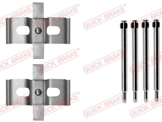 Accessory Kit, disc brake pad 109-1878