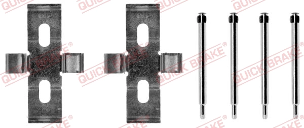 Accessory Kit, disc brake pad 109-1009