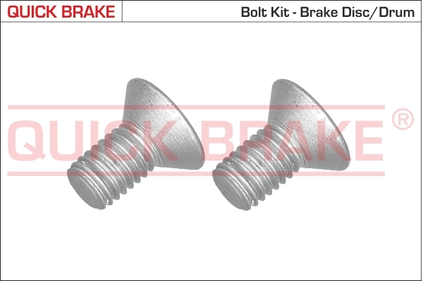Screw Set, brake disc 11669K