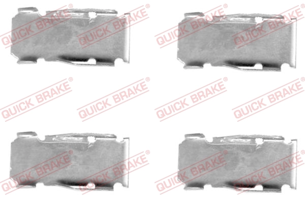 Accessory Kit, disc brake pad 109-1094