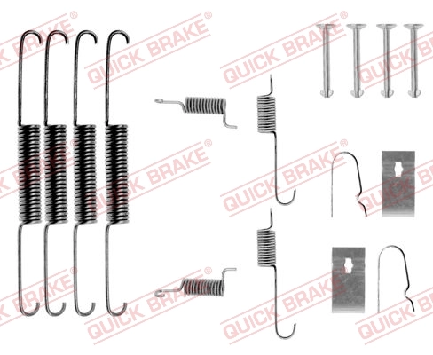 Accessory Kit, brake shoes 105-0664
