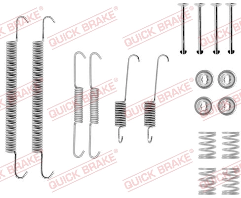 Accessory Kit, brake shoes 105-0757