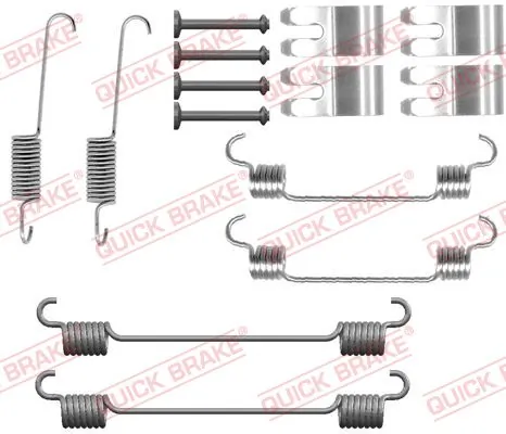 Accessory Kit, brake shoes 105-0076