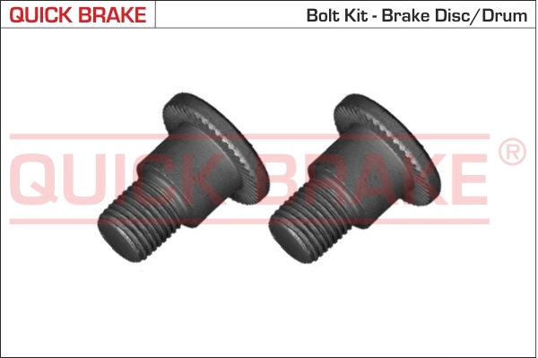 QUICK BRAKE Kit de vis, disque de frein 11679K