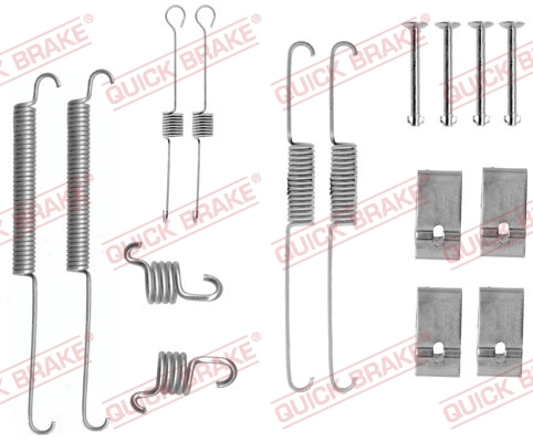 Accessory Kit, brake shoes 105-0688