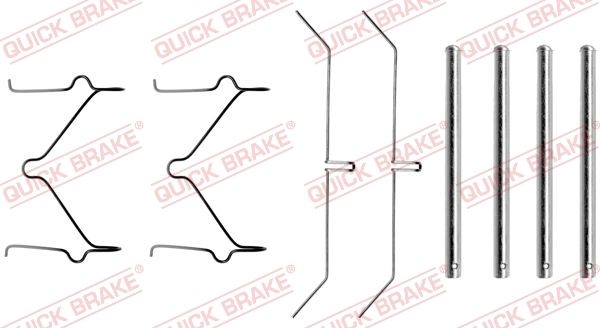 Accessory Kit, disc brake pad 109-1050