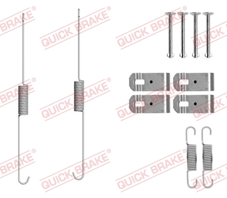 Accessory Kit, brake shoes 105-0888