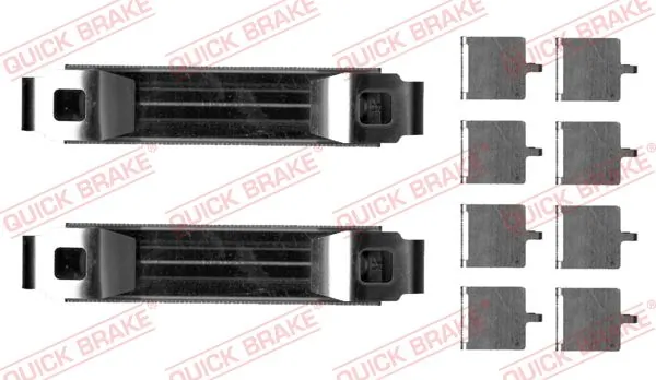 Accessory Kit, disc brake pad 109-0029